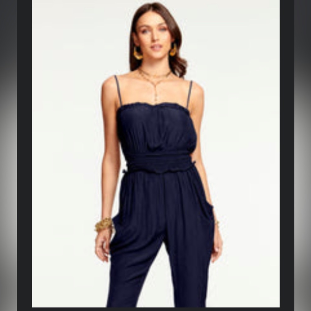 Ramy Brook Starr Spaghetti Strap Jumpsuit! Size small.